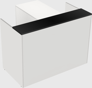 L-shaped modular reception