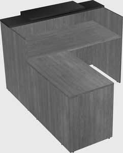L-shaped modular reception