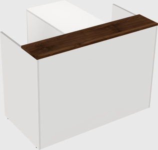 L-shaped modular reception