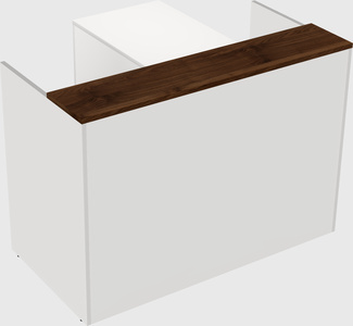 L-shaped modular reception