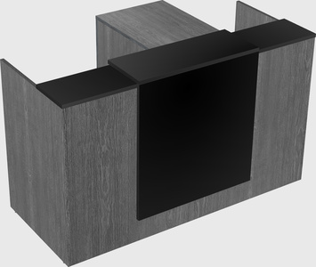 L-shaped modular reception