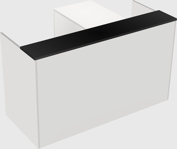 L-shaped modular reception