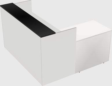 L-shaped modular reception