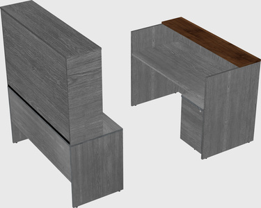 Modular reception desk
