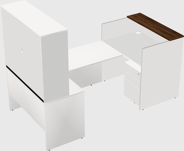 Modular reception desk
