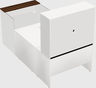 Modular reception desk