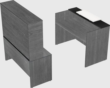 Modular reception desk