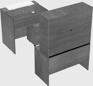 Modular reception desk
