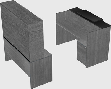 Modular reception desk