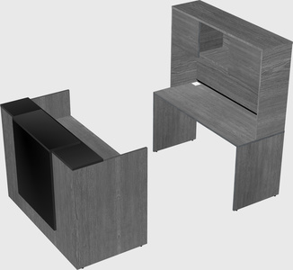 Modular reception desk