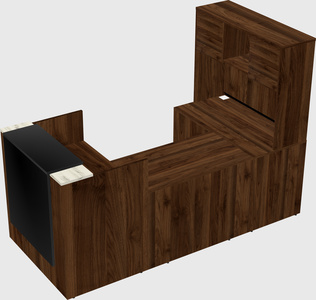Modular reception desk