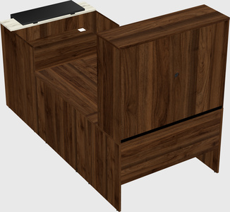 Modular reception desk