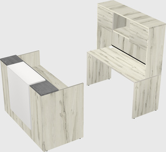 Modular reception desk