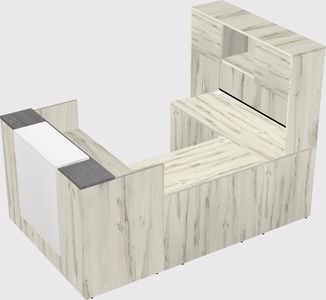 Modular reception desk