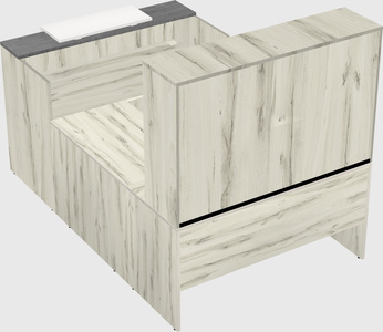 Modular reception desk