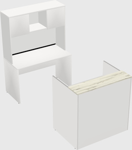Modular reception desk