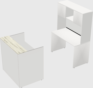Modular reception desk