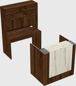Modular reception desk