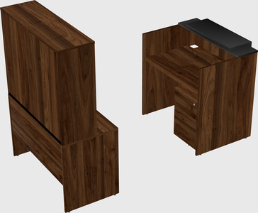 Modular reception desk