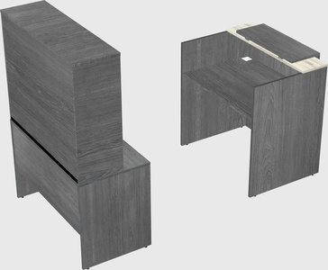 Modular reception desk