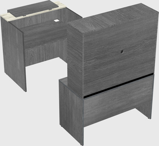 Modular reception desk