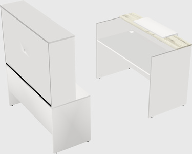 Modular reception desk