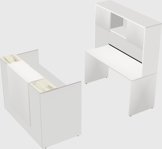 Modular reception desk