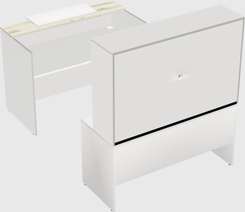Modular reception desk