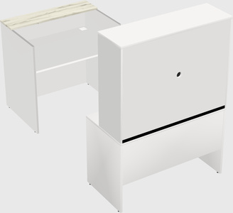 Modular reception desk