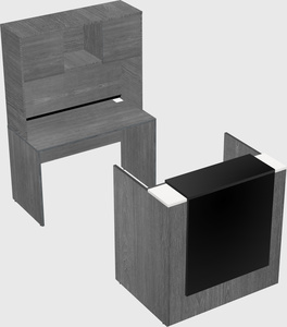 Modular reception desk