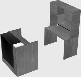 Modular reception desk