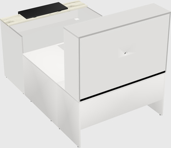 Modular reception desk