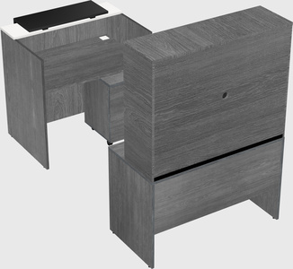 Modular reception desk