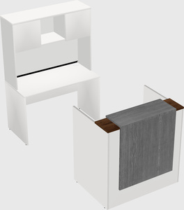 Modular reception desk