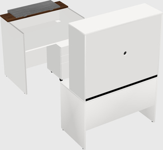 Modular reception desk