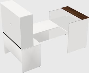 Modular reception desk