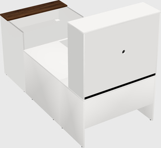 Modular reception desk