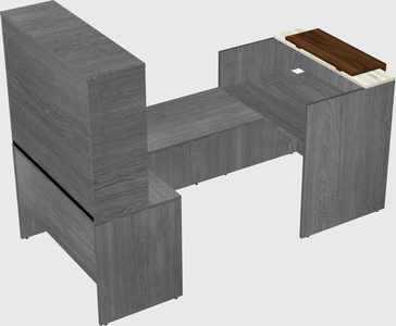 Modular reception desk
