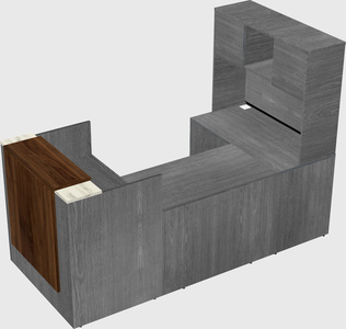 Modular reception desk