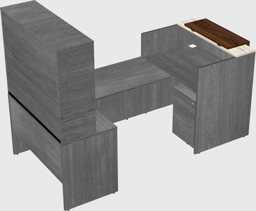 Modular reception desk
