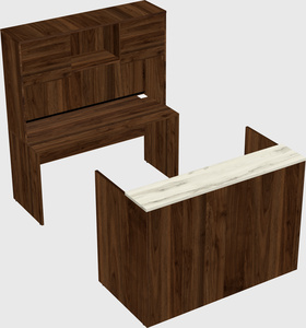 Modular reception desk