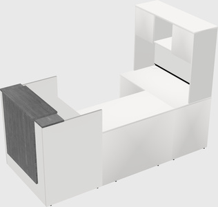 Modular reception desk