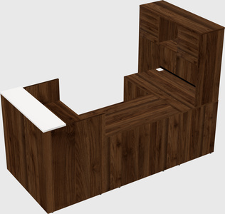 Modular reception desk