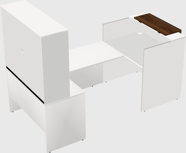 Modular reception desk