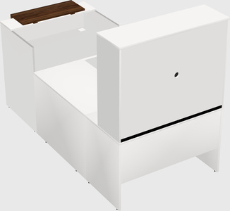 Modular reception desk