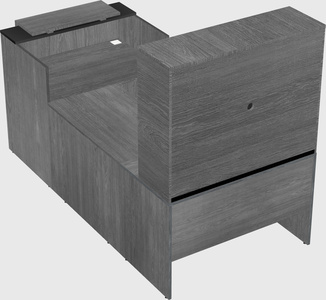 Modular reception desk