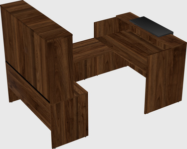 Modular reception desk