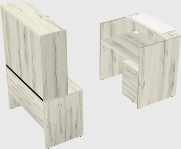 Modular reception desk