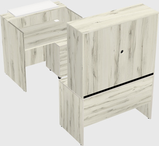 Modular reception desk