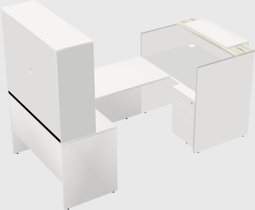 Modular reception desk